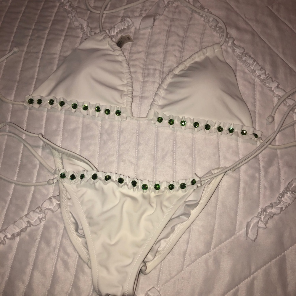 Victoria Secret white bikini